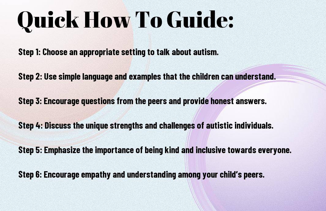 explaining autism to your childs peers idc Autism Support