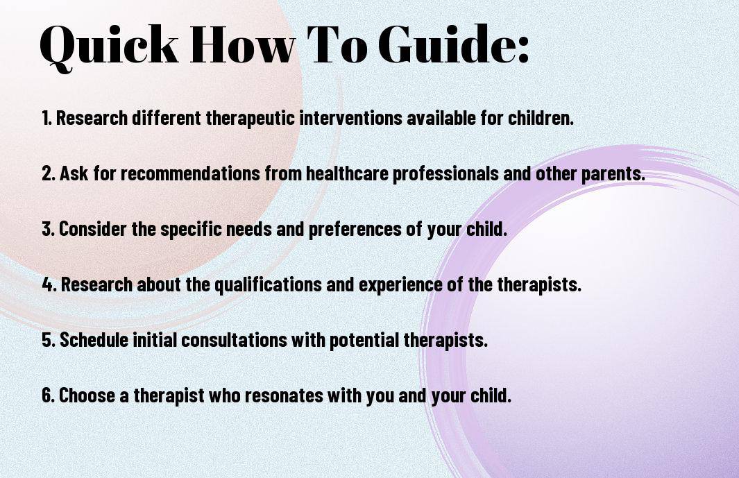 parent s guide to therapeutic interventions how to choose rep Autism Support