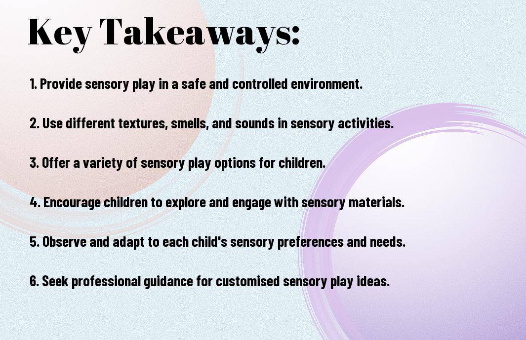 sensory play for children with processing issues pcc Autism Support